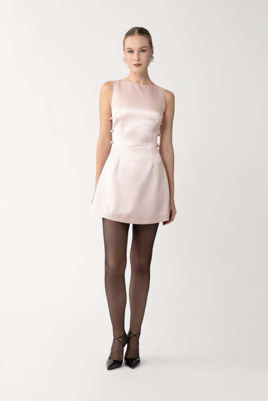 Teddi Satin Mini Dress